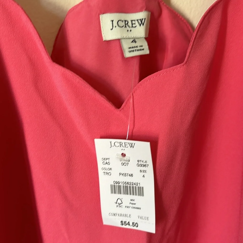 JCREW SCALLOPED CAMISOLE - Picture 8 of 12